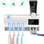 Load image into Gallery viewer, 🇨🇫 Stérilisateur de brosses à dents avec distributeur de dentifrice intégré 🇨🇫
